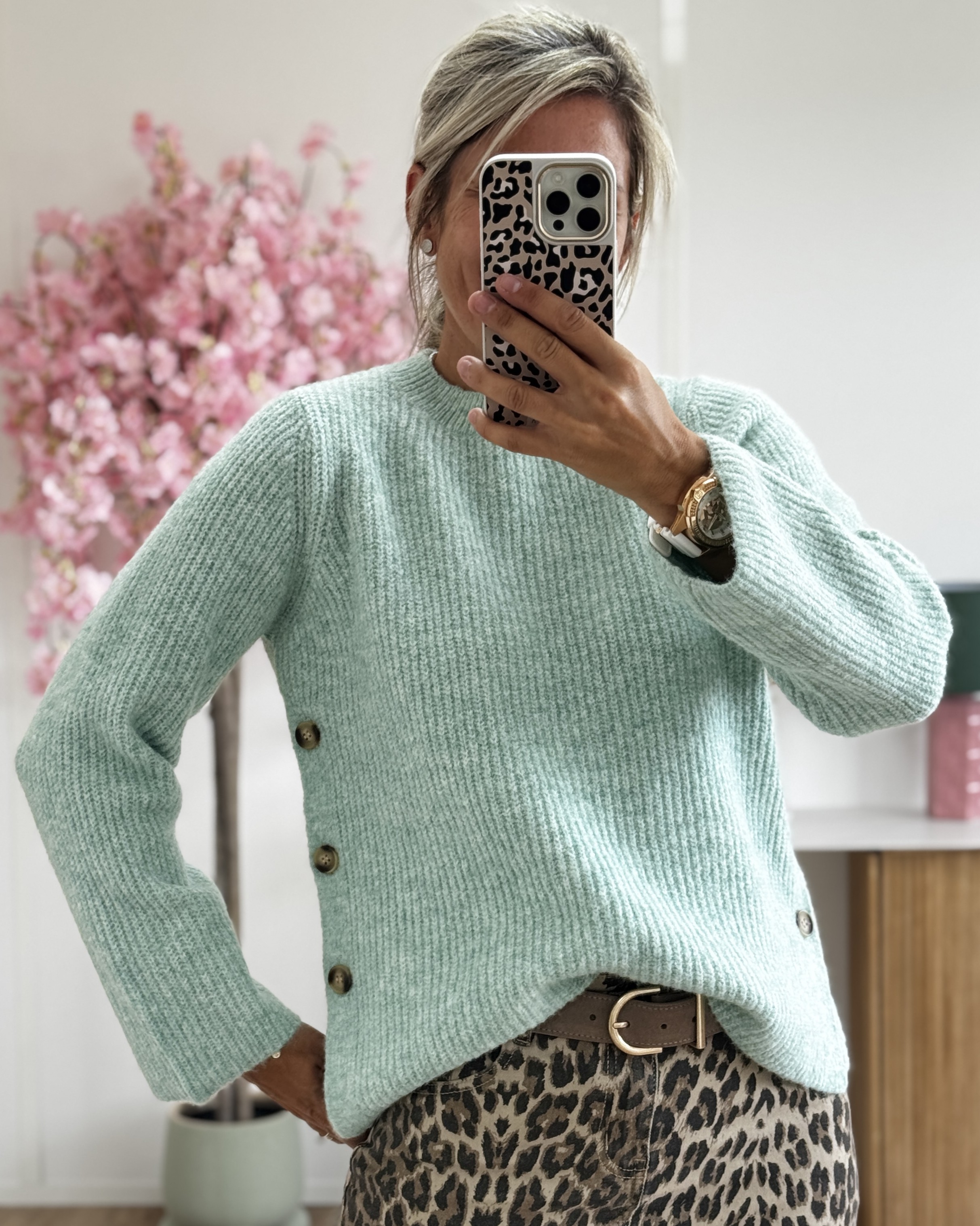 Pull Alba vert