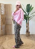 Chemise Sacha rose clair