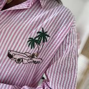 Chemise Lilou rose