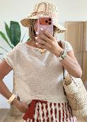 Pull Yann beige