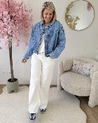 Veste en jeans Leonie