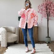 Veste Believe rose