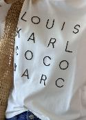 Tee shirt Karl blanc