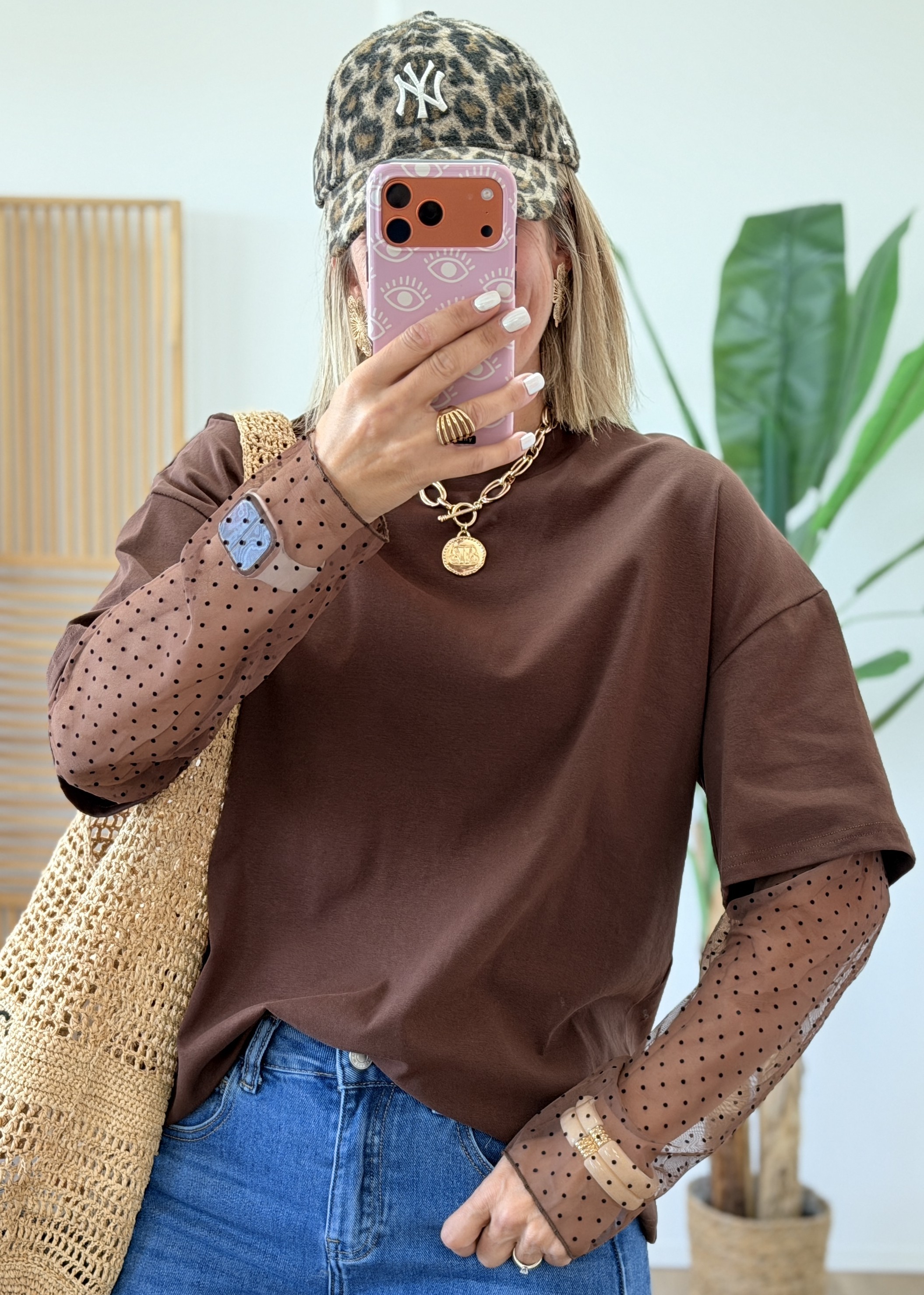Tee shirt Enora choco