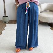 Pantalon Rachel bleu jeans