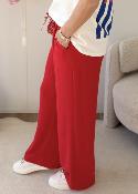 Pantalon Paula rouge