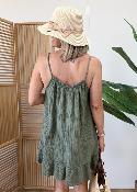 Robe Florie kaki