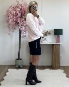 Gilet Clotaire rose