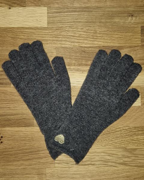 Gants gris