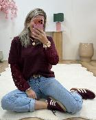 Pull Tifanny bordeaux