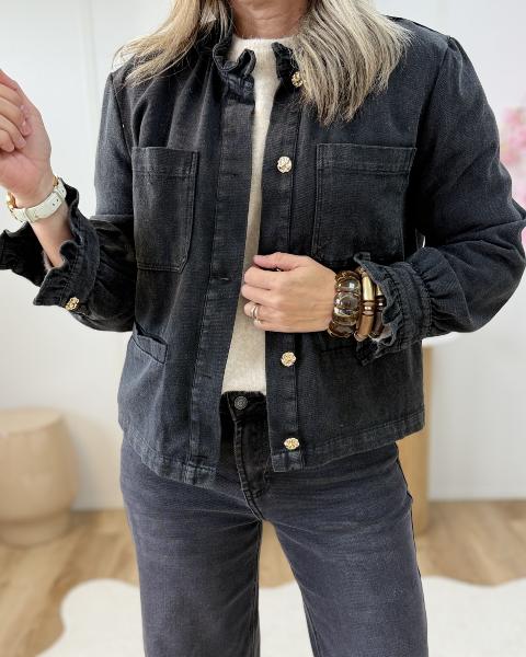 Veste Morgane noire