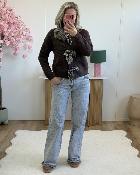 Gilet Liberty chocolat