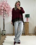 Pull Spencer bordeaux