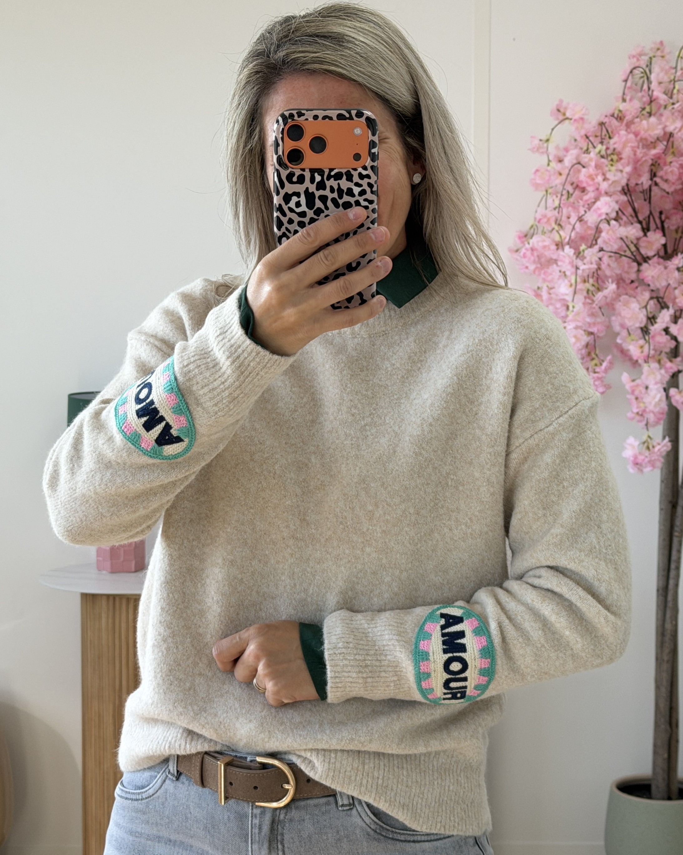 Pull Shayne beige