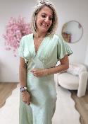Robe Melodie vert d'eau