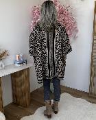 Gilet poncho leo