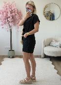 Combi short Anissa noire