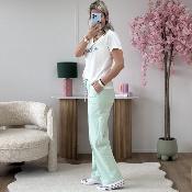 Pantalon Noah vert eau 