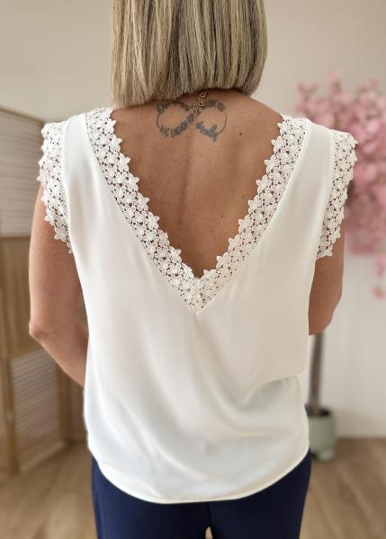 Top Naomie blanc