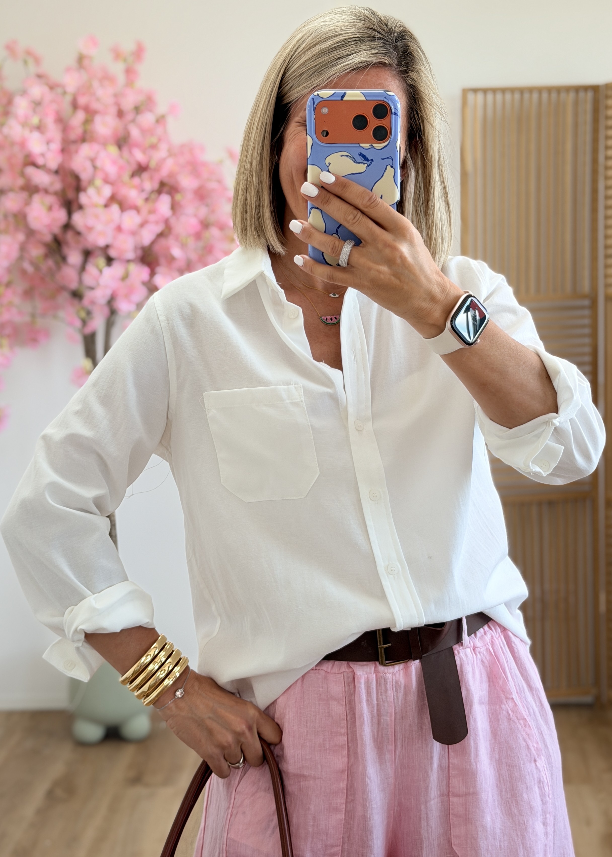 Chemise Sacha blanche
