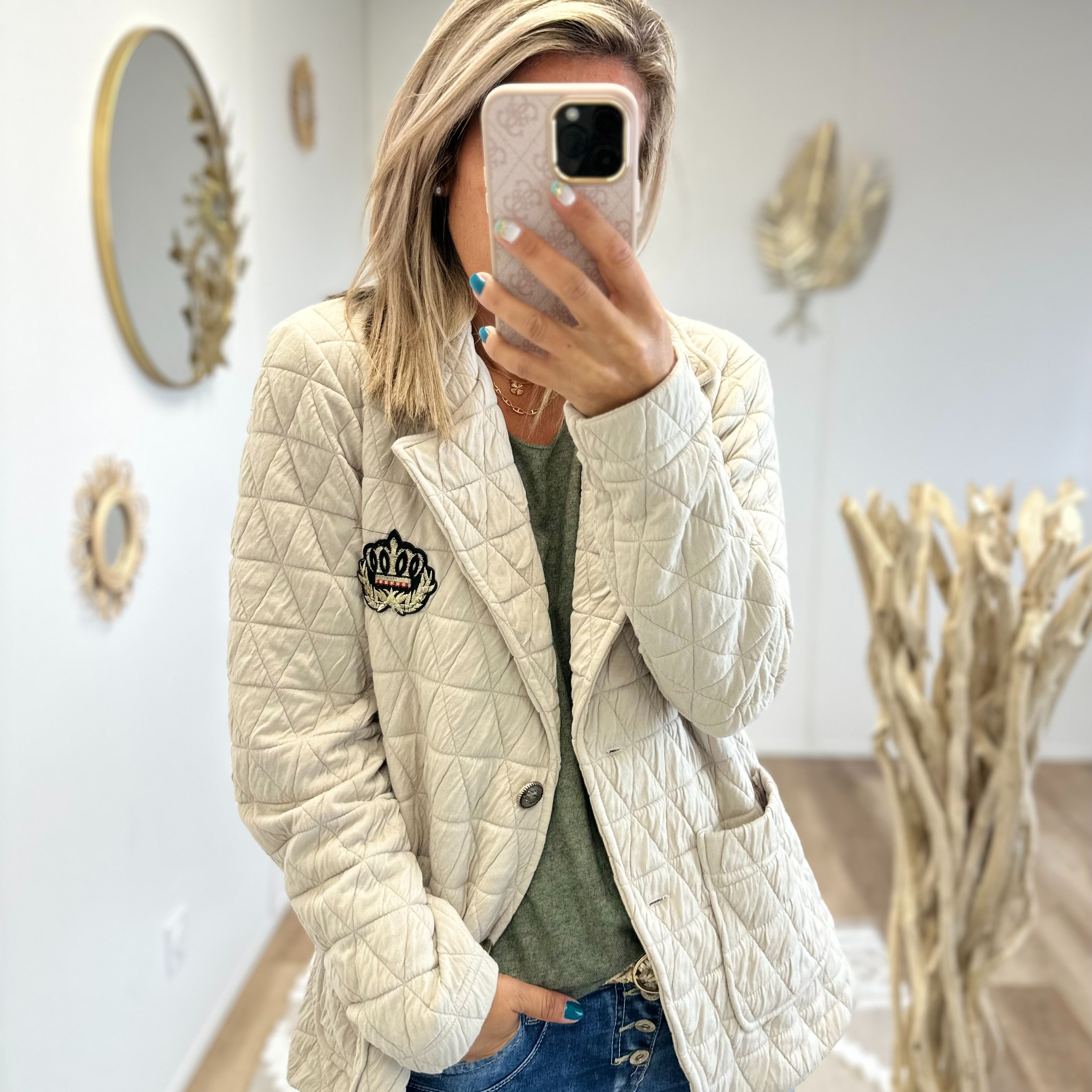 Veste Charles beige