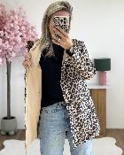 Parka réversible longue