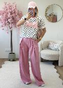 Pantalon Fiona rose