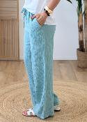 Pantalon Faustine vert