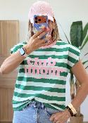Tee shirt club amour vert