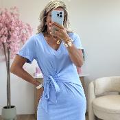 Robe bobby bleu