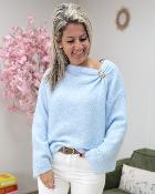 Pull bijoux ciel