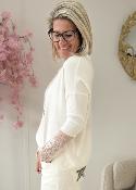 Pull Sophie blanc