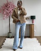Manteau Basile camel