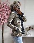 Doudoune bi jeans