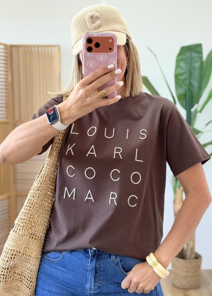 Tee shirt Karl choco