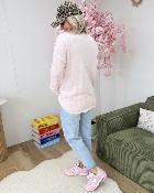 Pull Gaetan rose pale