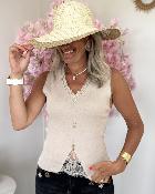 Top Alina taupe