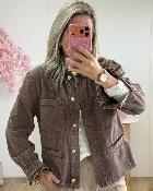 Veste Morgane choco