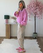 Pull Mahé rose