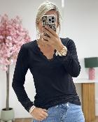Sous pull dentelle noir
