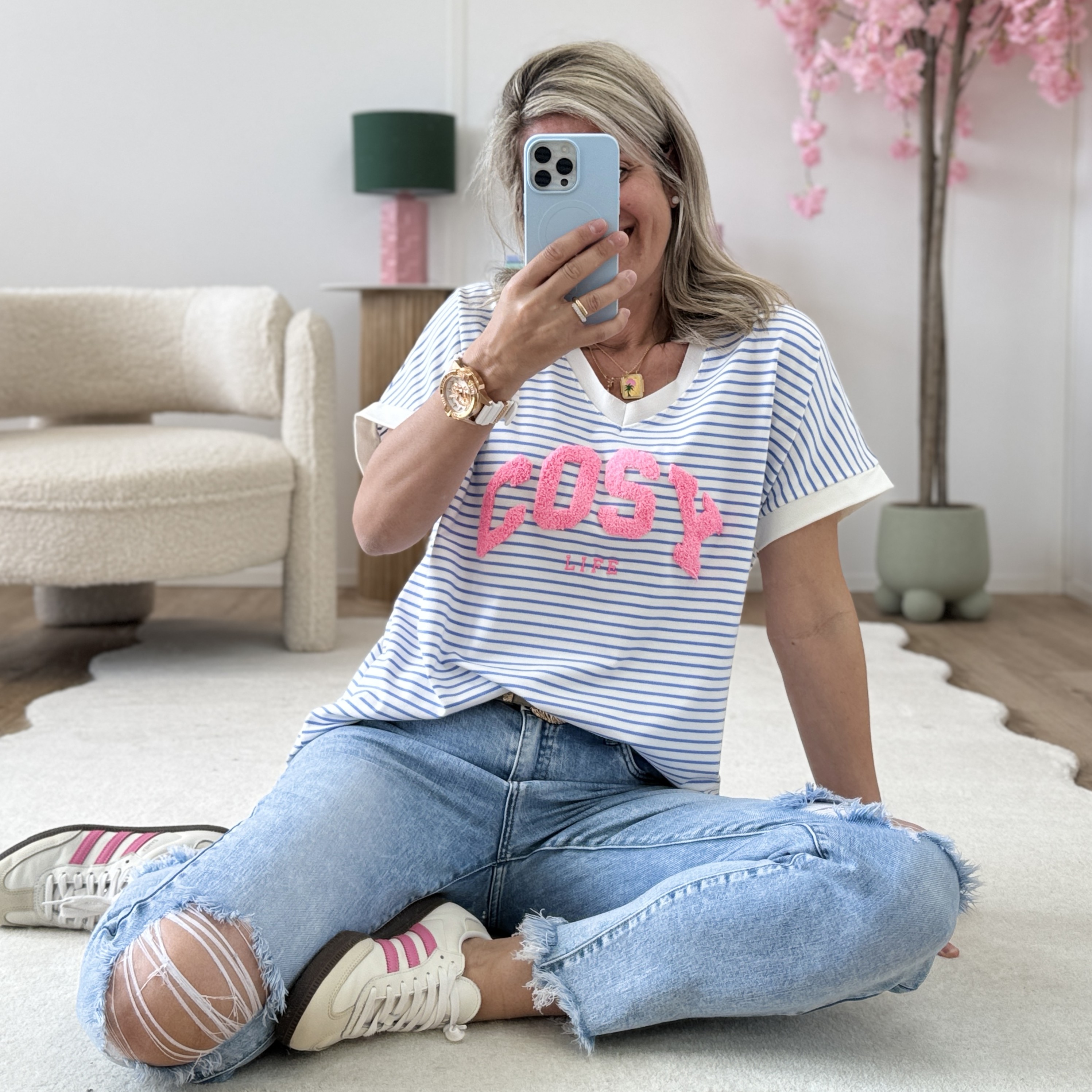 Tee shirt Cosy bleu