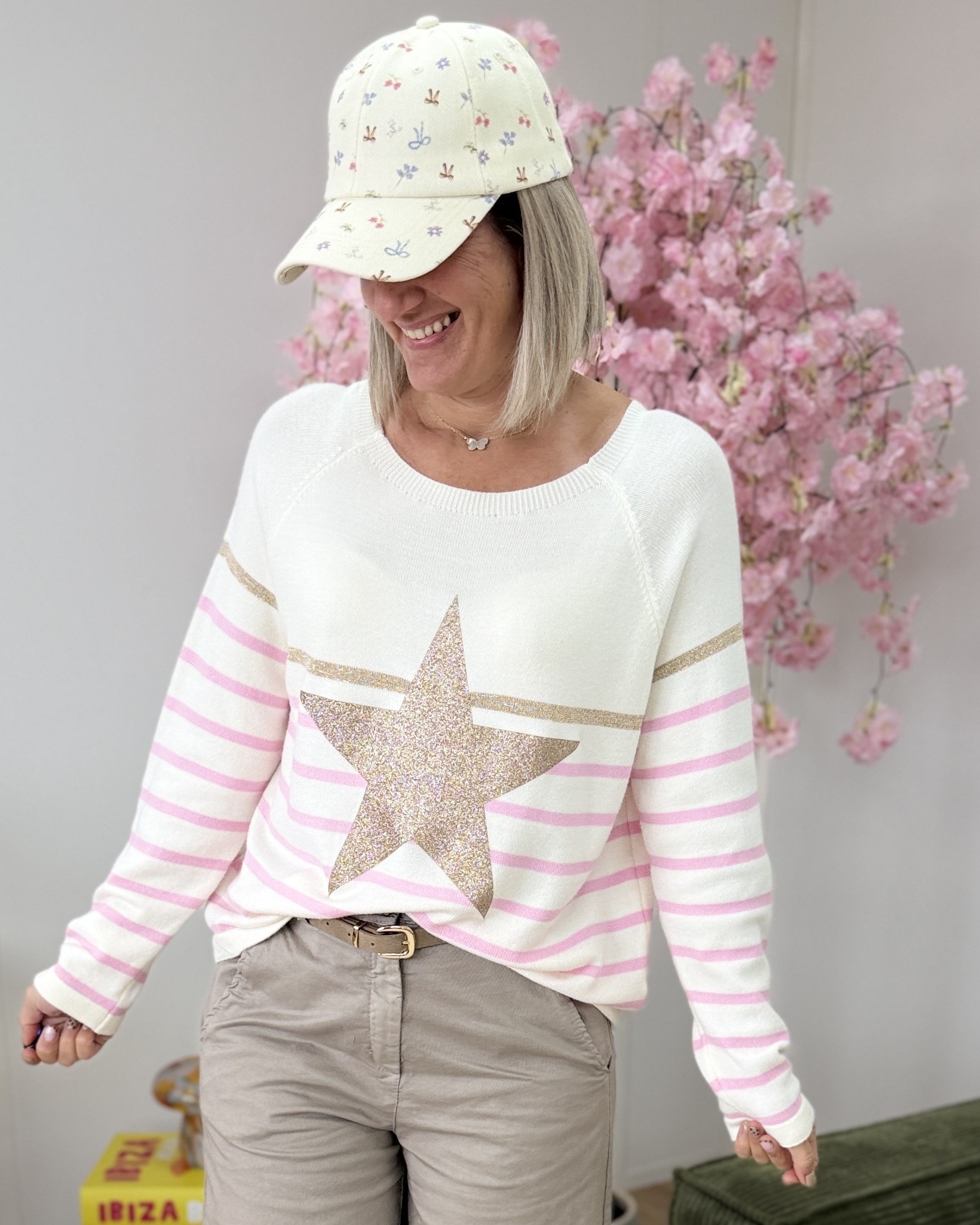 Pull Rozenn rose