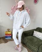 Sweat Dolce vita gris