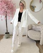 Blazer Agathe blanc