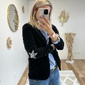 Blazer Macha noir
