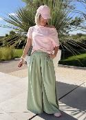 Pantalon Fiona vert