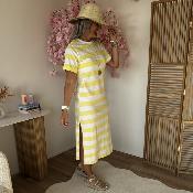 Robe mariniere jaune