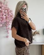 Pull Eva chocolat