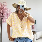 Blouse Taylor saumon jaune