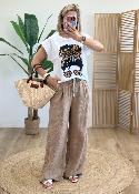 Pantalon Lilou camel